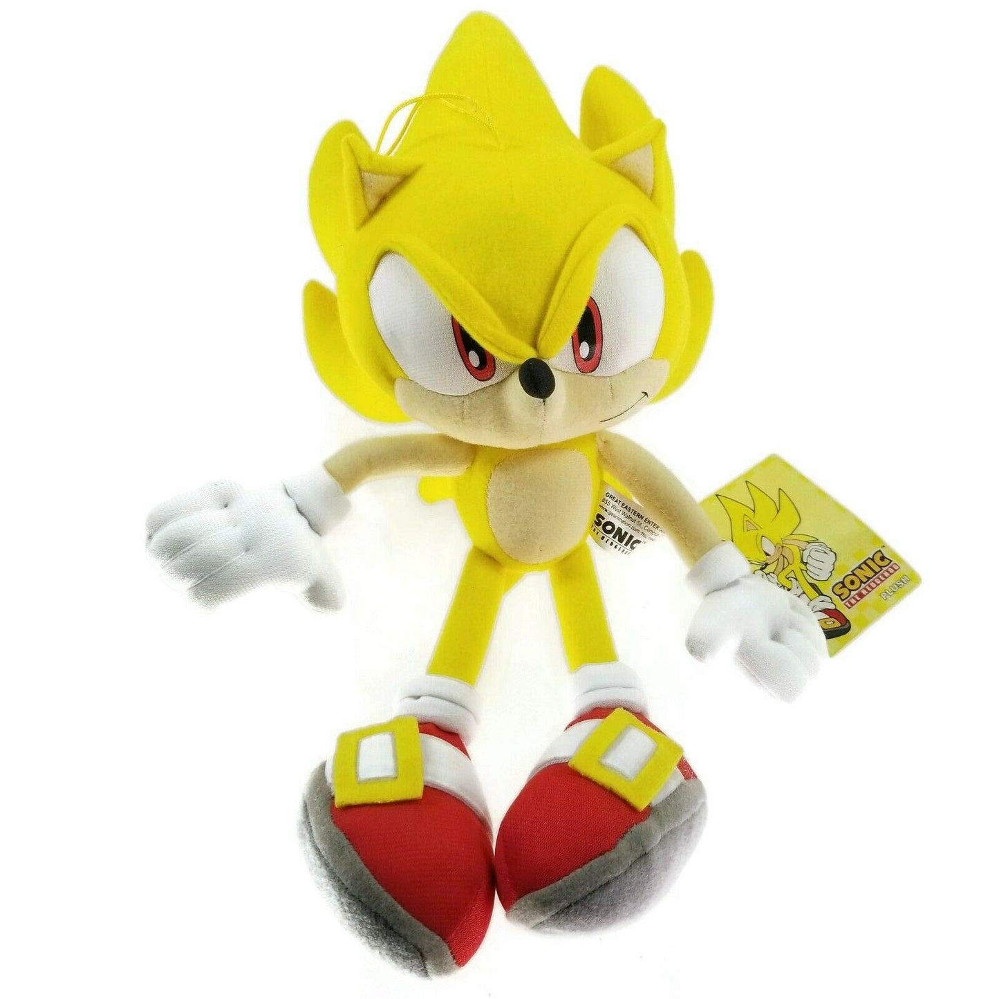 Great Eastern GE-8958 Sonic The Hedgehog Plush - Super Sonic, 12"