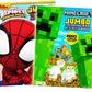 Kids Coloring & Activity Books for Boys Ages 4-8 Featuring Sonic The Hedgehog,Pokemon Bundle with Coloring Utensils, Stickers, and More