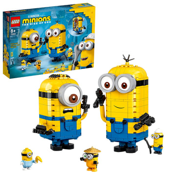 LEGO Minions: The Rise of Gru: Brick-Built Minions and Their Lair (75551) Building Set for Kids, Great Birthday Present for Kids Who Love Minions