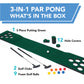 EastPoint 3-in-1 Par Pong Golf Pong Game Set, Foldable, Backyard Golf Game