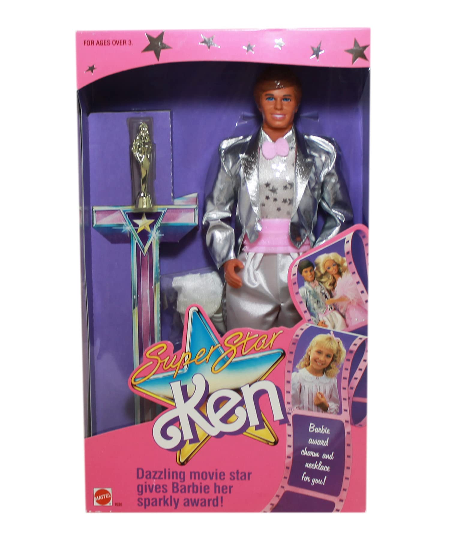 Ken Doll Super Star 1988 New in Box Vintage by Mattel