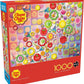 CEACO - Chupa Chups - Chupa Chups Collage - 1000 Piece Jigsaw Puzzle for Adults - Challenging Puzzle Perfect for Game Nights - Finished Puzzle Size is