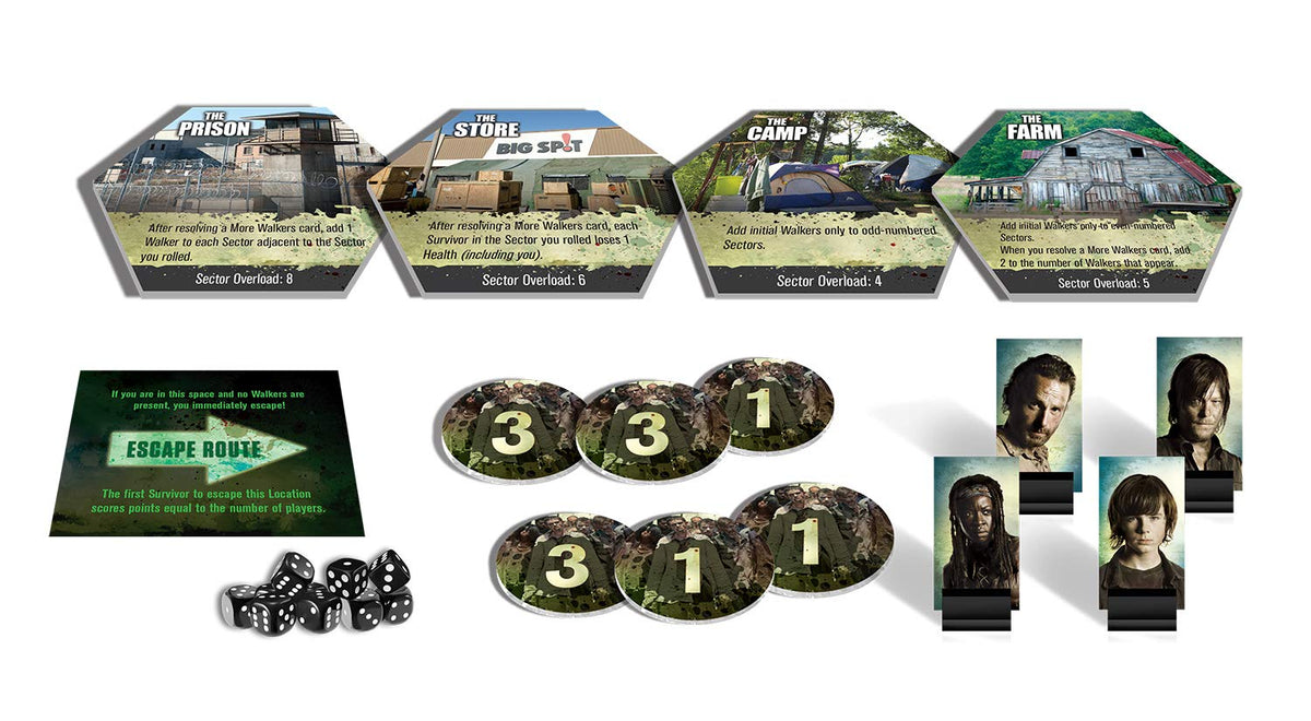 Walking Dead Don't Look Back Board Game
