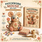 WEERSHUN Handcrafted Vintage Mouse Plush Sewing Kit, Handmade Craft Set, Cute Stuffed Mouse Ornament for Beginners Holiday & Birthday Gift, Fun Felt
