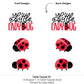 Big Dot of Happiness Happy Little Ladybug - Baby Shower or Birthday Party Centerpiece Sticks - Table Toppers - Set of 15