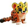 Articulated Jungle Cat Collectible Figurine - Colorful Spotted Desk Decor for Wildlife Lovers and Unique Gifts - 3D Printed in Canada