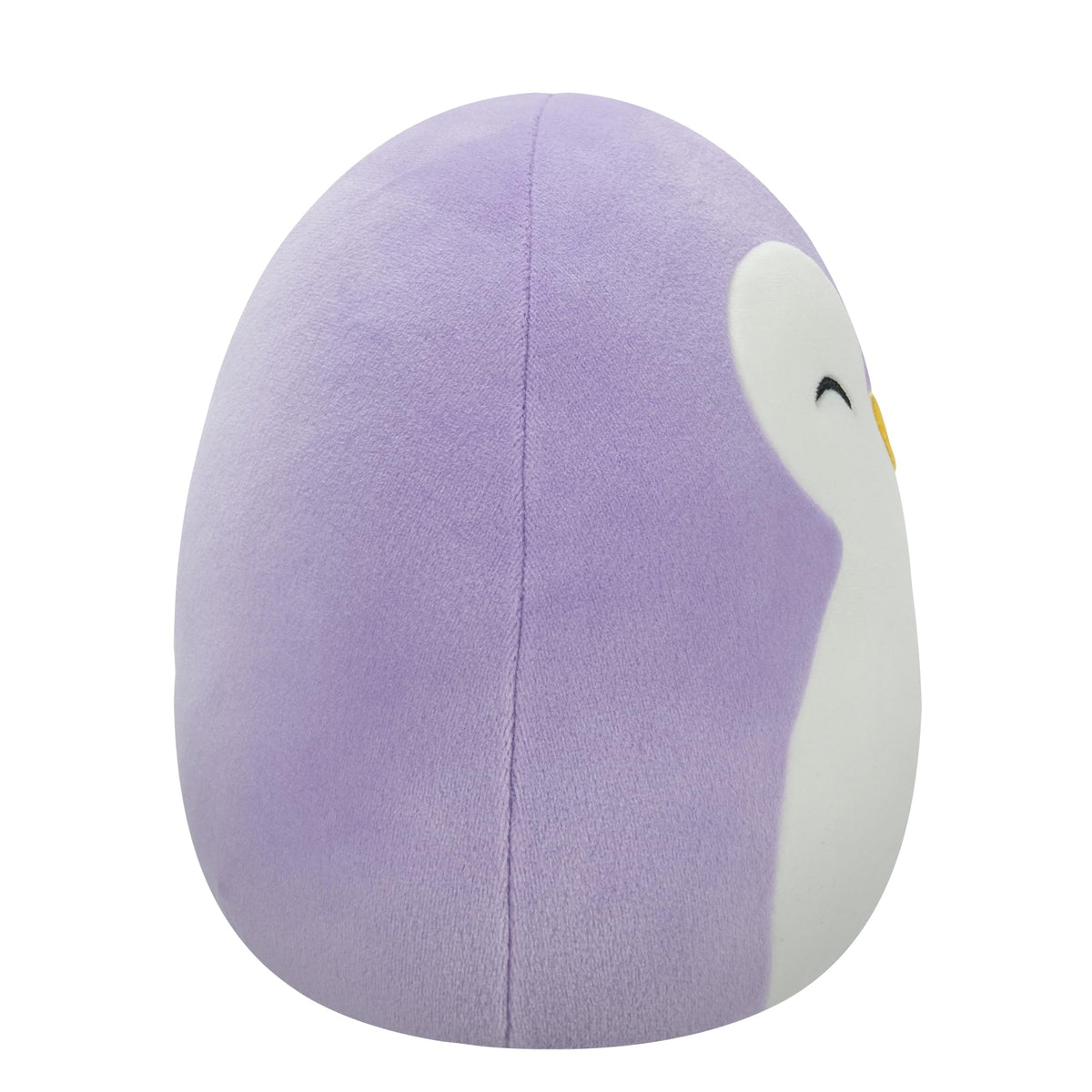 Squishmallows Original 7.5-Inch - Elle The Purple Penguin with Closed Eyes and White Belly