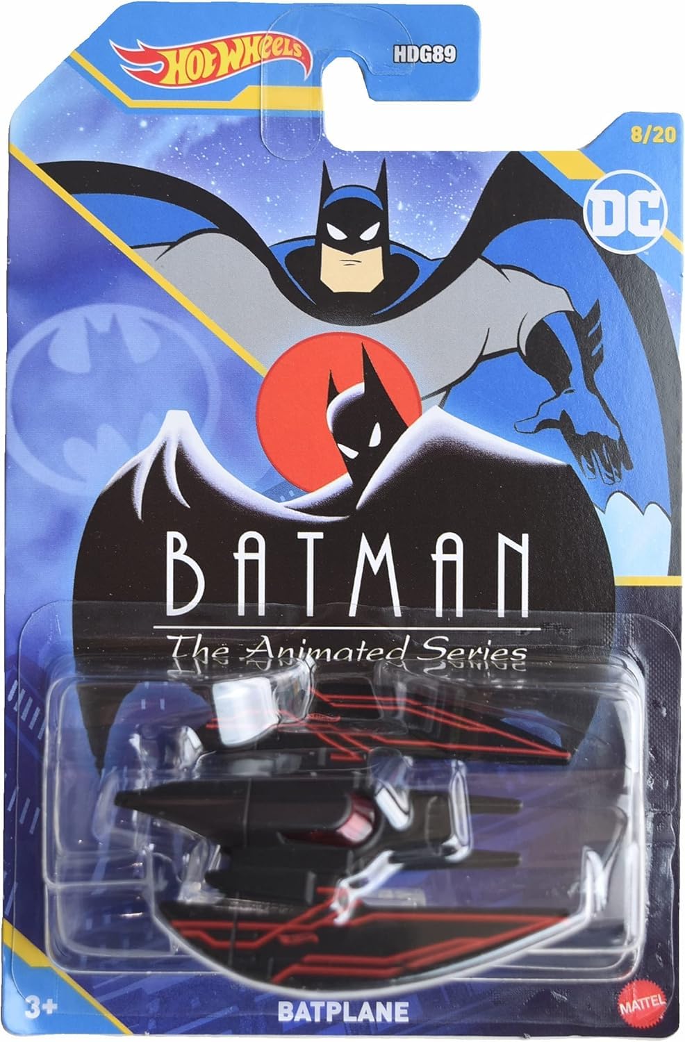 Hot Wheels Batman 2023 Batmobile Complete Set of 5 Diecast Vehicles Mix 2 from HDG89-956F Release, Gray, Black, Navy, Red