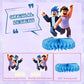 9pcs Game Party Honeycomb Centerpieces for Boys Girls Kids Teens, Nine Original Designs Birthday Decorations Party Supplies Table Toppers Extra Thick