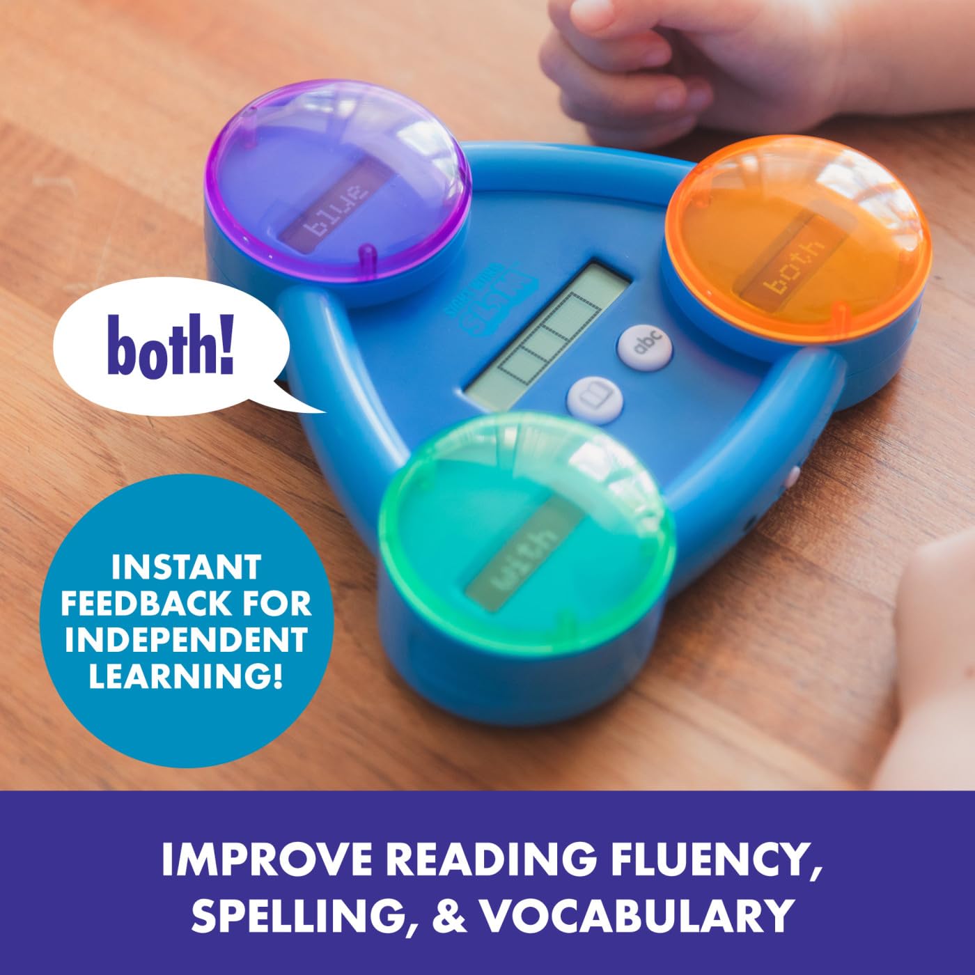 Educational Insights Sight Word Slam - Kindergarten Learning Activities, Sight Word Games, Electronic Phonics Flash Cards, Reading Games for Kids 5-7