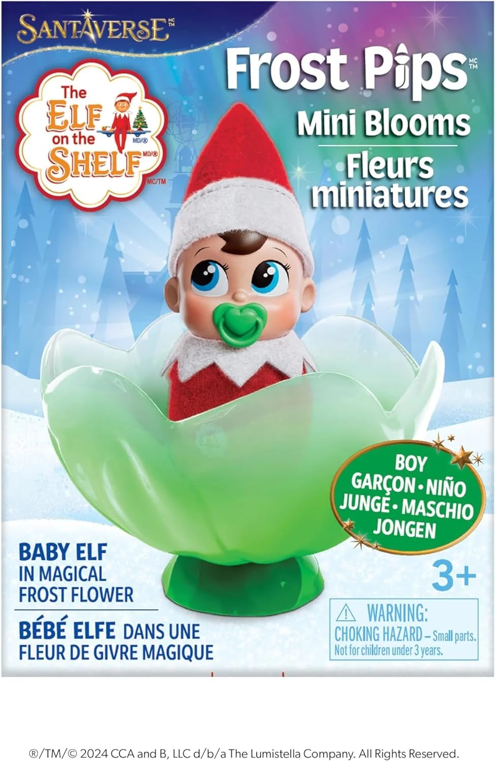 The Elf on The Shelf Frost Pips Duo: Boy and Girl Mini-Blooms