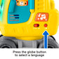 Fisher-Price Baby & Toddler Learning Toy Count & Stack Crane with Blocks, Lights, Music & Sounds for Infants Ages 9+ Months, English, UK + French +