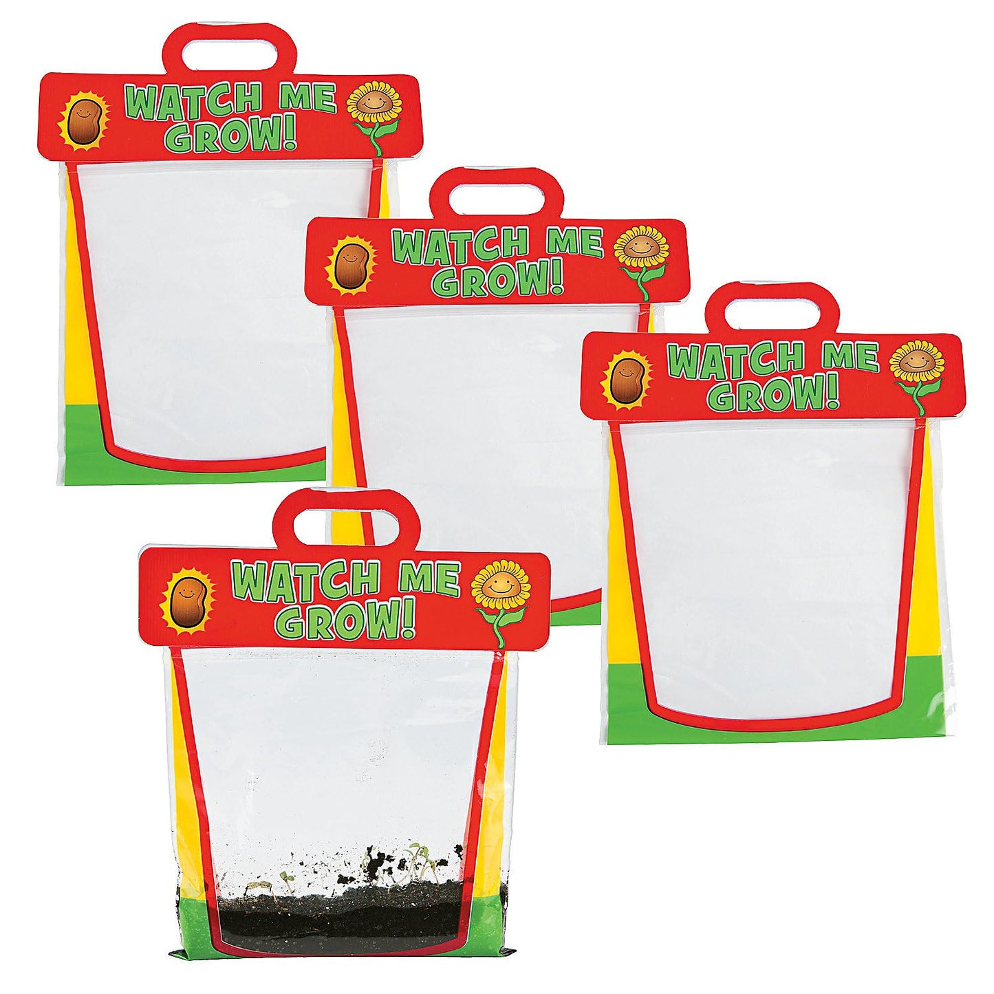 Fun Express Pocket Greenhouses Bulk 48 Piece - Multicolor