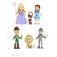 Mattel Universal Pictures’ Wicked: for Good Oz Story Set 5 Small Dolls Wearing Signature Looks, 1 Animal Friend & 5 Storytelling Accessories