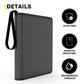 9-Pocket Card Binder - Holds 432 Cards, Premium Zippered Card Album Folder, 24 Side Loading Pages, Compatible with Penny Sleeves for Basketball