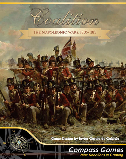 Compass Games CPS: Coalition, The Napoleonic Wars, 1805-1815 Board Game