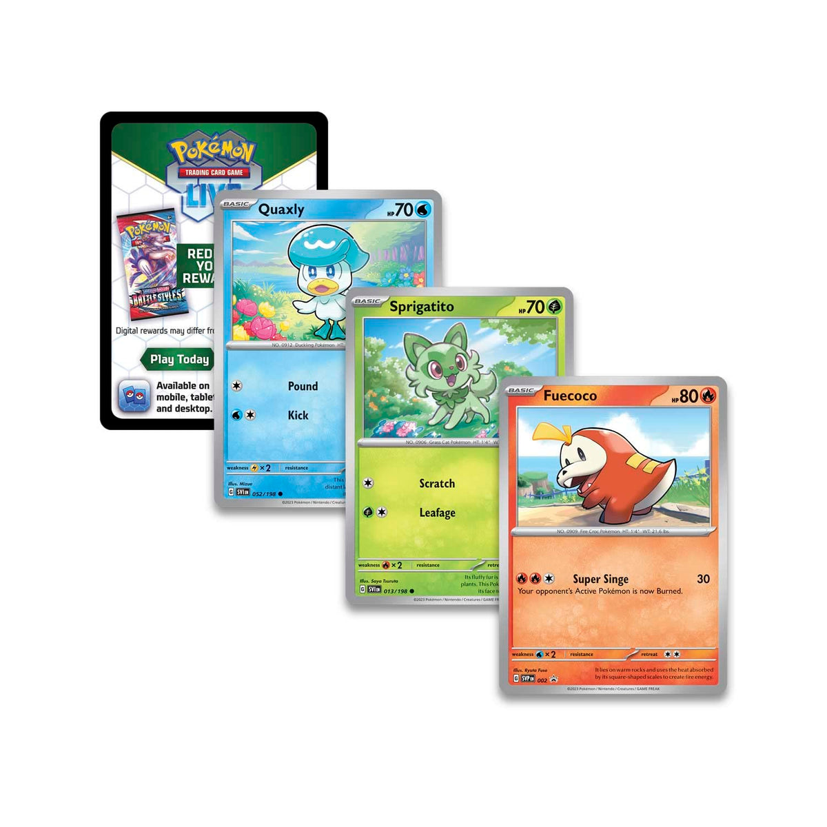 Pokemon TCG: Paldea Pin Collection - Fuecoco