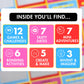 Happy Duo Family Dates 40 Scratch Off Cards - Summer Activities for Kids & Tween from Kids - Family Games for All Ages