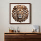 Wooden Puzzles for Adults - 200 Pieces Lion Unique Shaped Wooden Jigsaw Puzzles for Adults, Medium Size 10'' x 10.5'' Adult Wood Puzzles for Family