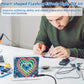 BANRIA Soldering Practice Kit, Heart-Shaped LED Light DIY Soldering Project Kit with 20 Flashing Effects, DIY Electronics Kit for Home School Training