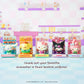 Hamee Sanrio Hello Kitty and Friends 'Konbini' Cute Building Blocks Figure Set - [Birthday Gift, Party Favor, Gift Basket Filler, Stress Relief