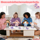 Ciunura Premium Doll Shoes for Lububu, Cute Doll Shoes for 4-7in Dolls, Ideal for Lububu Outfits(Purple Clog Shoes)