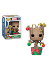 Funko POP! Bobble: Marvel - Holiday Groot with Lights and Ornaments