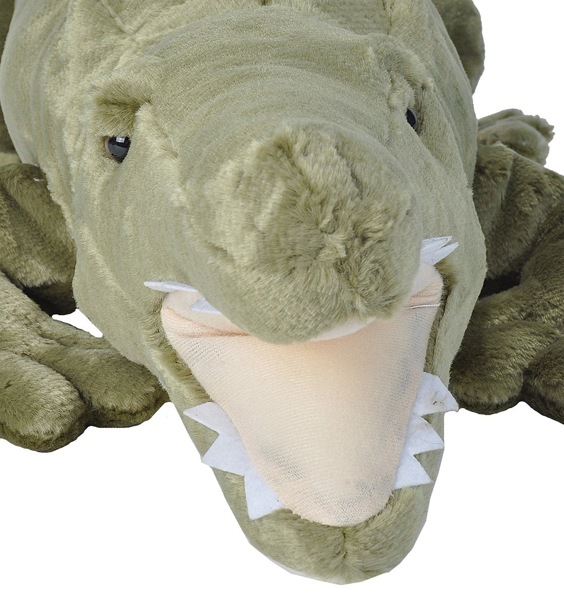Wild Republic Cuddlekins Jumbo Crocodile Stuffed Animal - 30"