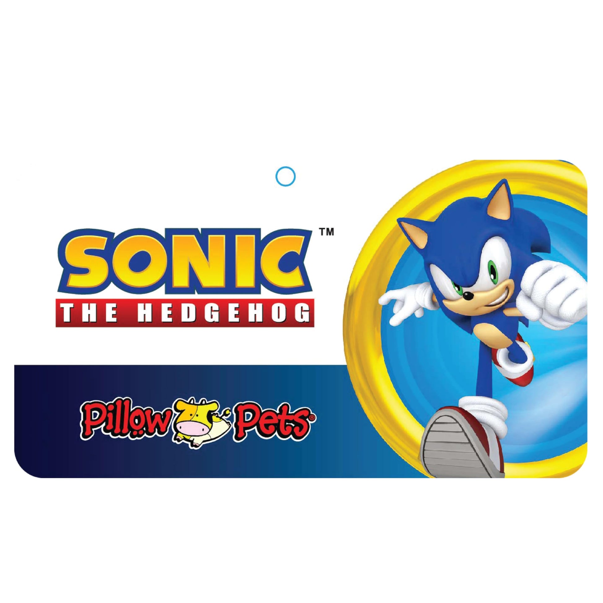 Pillow Pets Sonic Shadow the Hedgehog, 16" Plush Toy