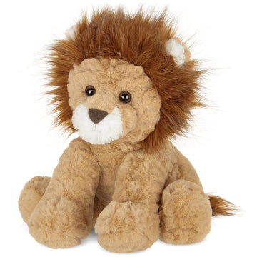 Bearington Roary Lion Stuffed Animal Plush Toy - 11" Soft and Cuddly Jungle Safari Plush Lion with Realistic Mane and Weighted Body - Stuffed Animals