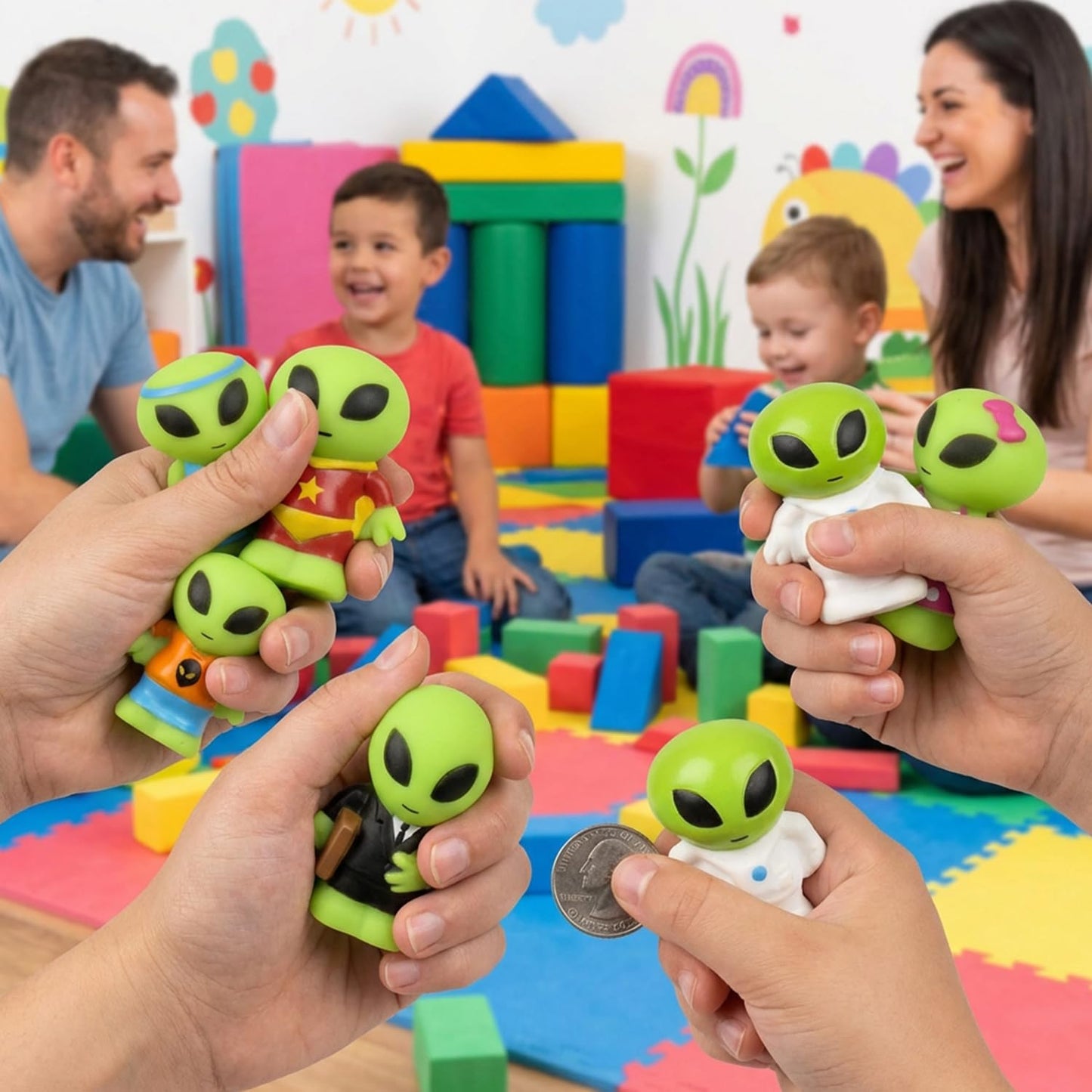 2.25" Rubber Alien Assortment