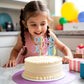 Sleyberoy Rainbow Gradient Glitter Officially Double Digits 10 Cake Topper
