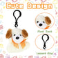Jnnzzggu 30 PCS Mini Plush Toys,Cute Stuffed Animals Plush Keychain Set,Animals Toys for Kids,Easter Basket Stuffers,Party Favors,Classroom Gift