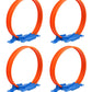Hot Wheels Tracks Expansion Packs Track Pieces & Connectors (Loop) 4 Pack