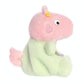 Aurora® Playful Peppa Pig™ Baby Evie with Bib Palm Pals™ Stuffed Animal - Officially Licensed Toys for All Fans - Perfect for Birthdays, Adults