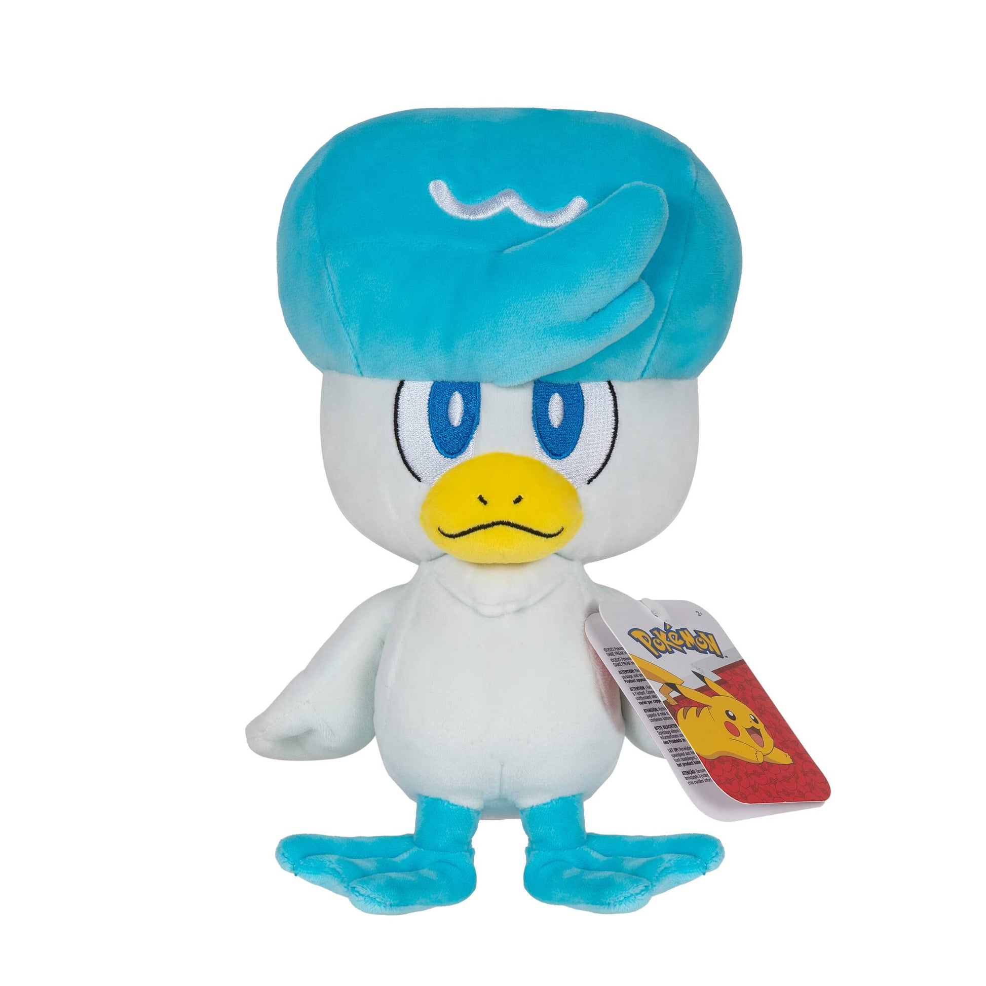 Pokémon Paldea First Partner Plush 3 Pack - 8-Inch Pokémon Plush of Fuecoco, Quaxly, and Sprigatito