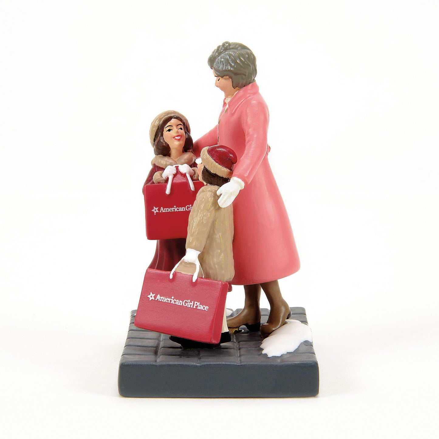 Department 56 Christmas in the City Village Accessories American Girl Table for Five Figurine, 2.76 Inch, Multicolor
