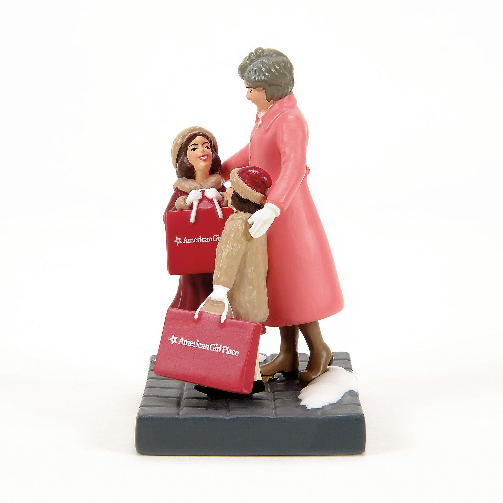 Department 56 Christmas in the City Village Accessories American Girl Table for Five Figurine, 2.76 Inch, Multicolor