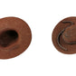 CalCastle Craft 12pcs Mini Cowboy Hat Western Wedding Favors Decoration 2" Brown