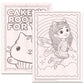 DreamWorks Gabby's Dollhouse Coloring Book Set for Girls - Bundle with 3 Gabbys Dollhouse Activity Books with Coloring Pages, Activities, Games