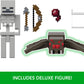 Mattel Minecraft Toys, 3.25-inch Action Figure 2-Packs, 2 Figures and 2 Accessories, Collectible Gifts for Kids, HLB29