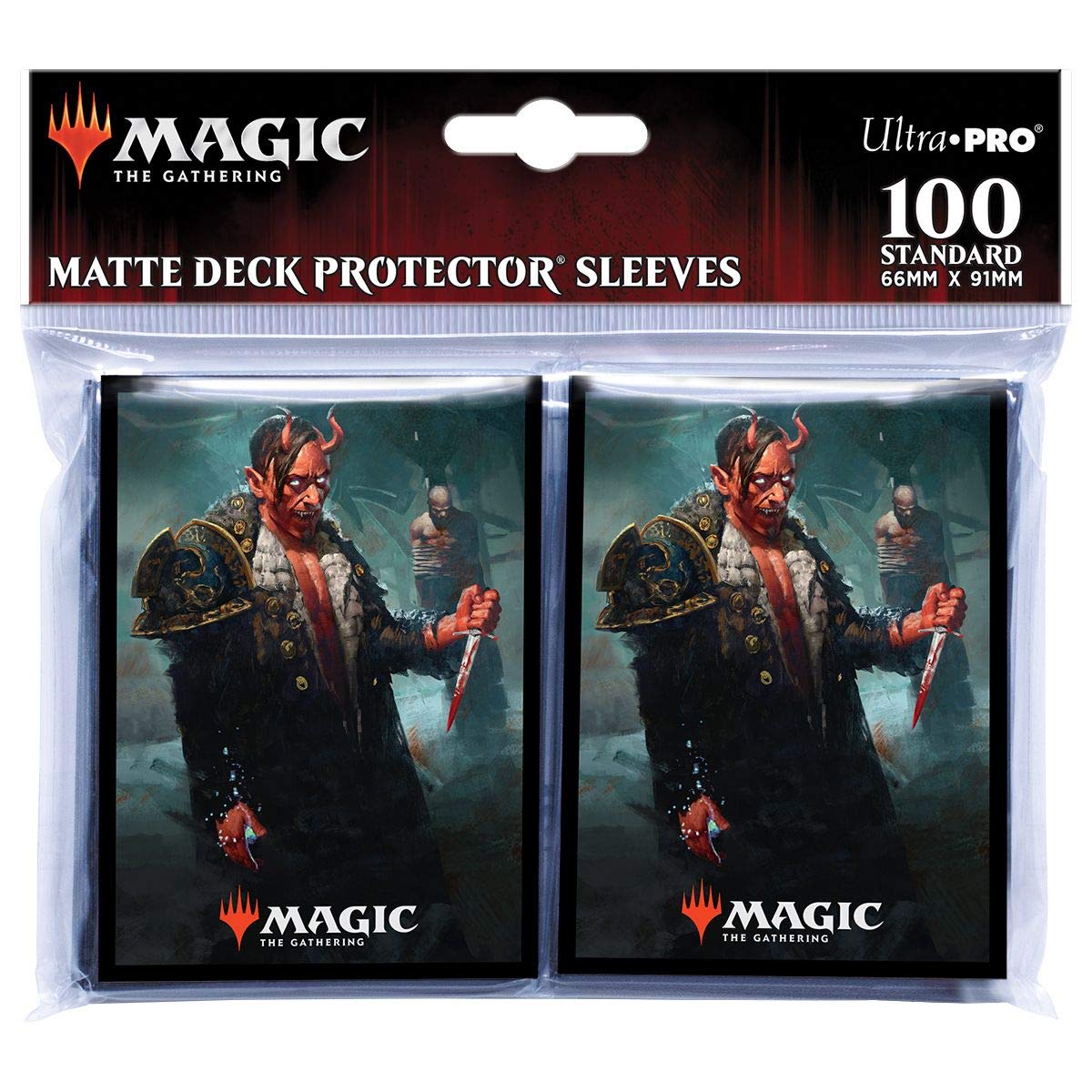Kaldheim 100ct Sleeve Featuring Tibalt, Cosmic Imposter for Magic: Protect Your Cards with ChromaFusion Technology and Always be Ready for Battle