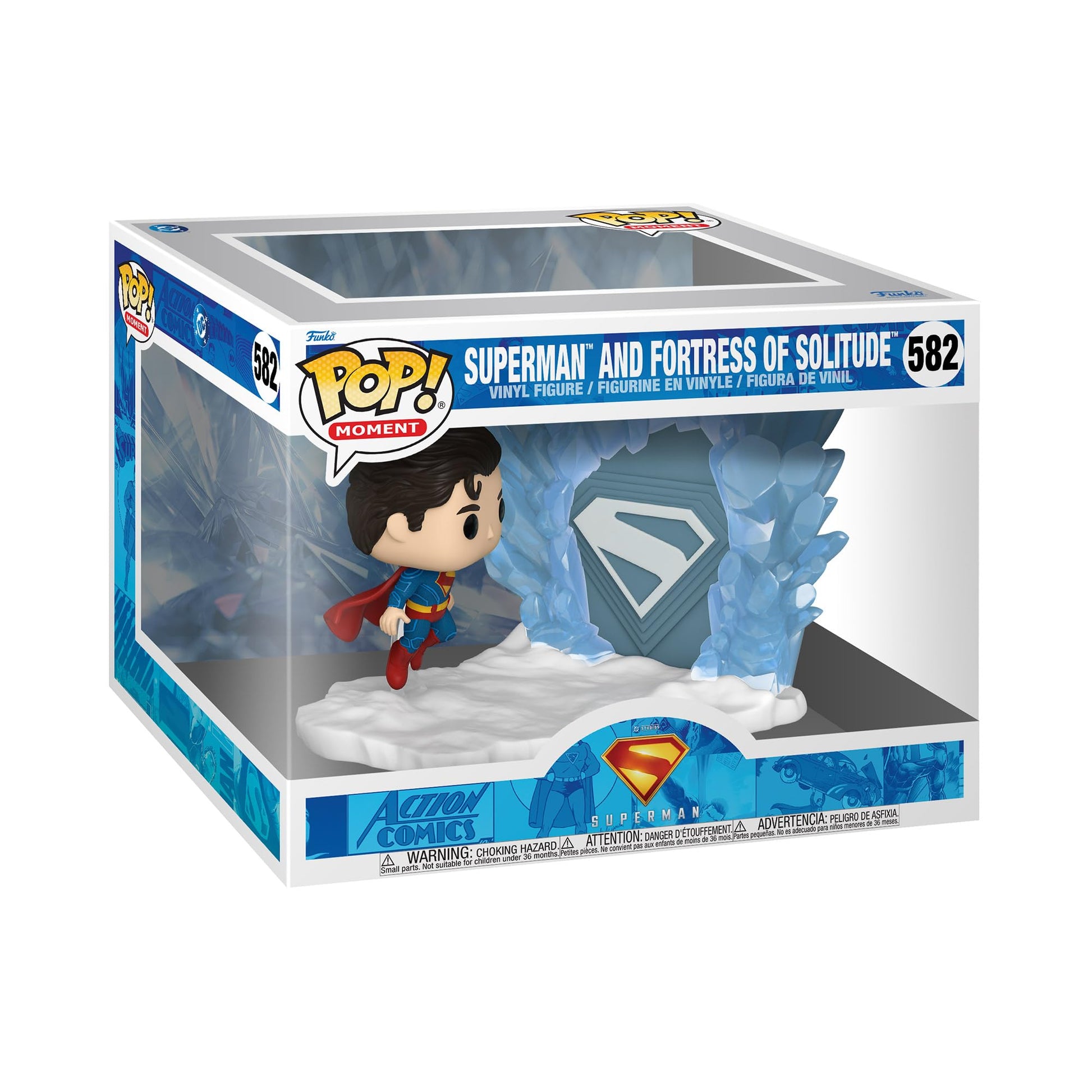 Funko POP! Moment: Superman 2025 - Superman with Fortress of Solitude