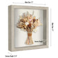 Americanflat 11x11 Shadow Box Frame with Shatter-Resistant Glass - Silhouette Collection - Large Shadow Box Display Case for Tabletop and Wall Display