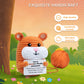 Roqei Cute Handmade Crochet Hamster Gifts - Emotional Hamster with Encouraging Message, Perfect Birthday Graduation Gift for Coworkers, Friends, Teens