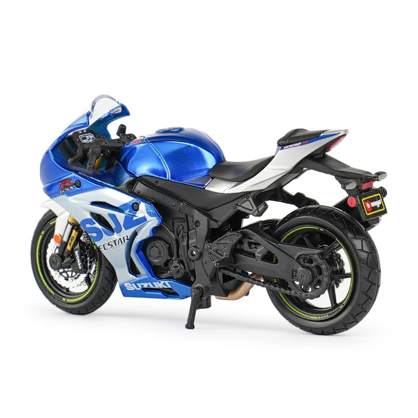 HTLNUZD 1/18 Racing Motorcycles Alloy Model for Suzuki GSX-R1000 R Static Die Cast Vehicles Collectible Display Gift
