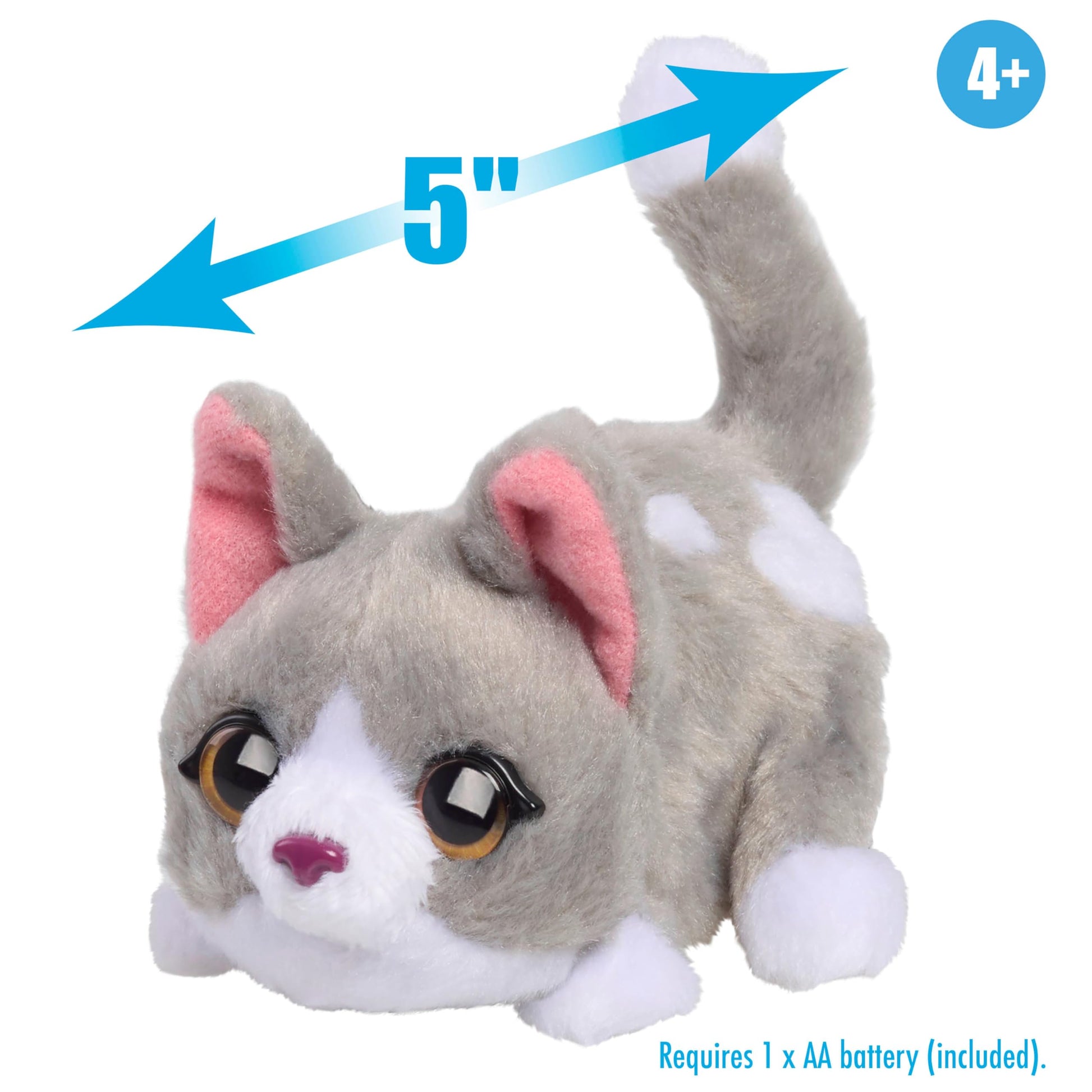 FurReal My Minis Tuxedo Kitty, Kids Toys for Ages 4 Up by Just Play