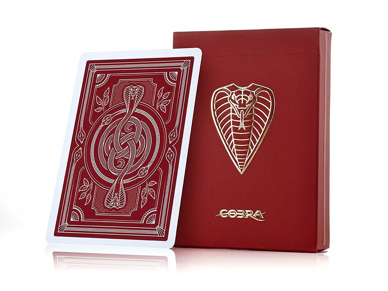 JP GAMES LTD Cobra Playing Cards - A Premium Deck Housed in Luxury Packaging