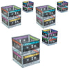 80's Cassette Tape Bucket Centerpieces (set of 6) 80’s Party Supplies and 90's Theme Parties