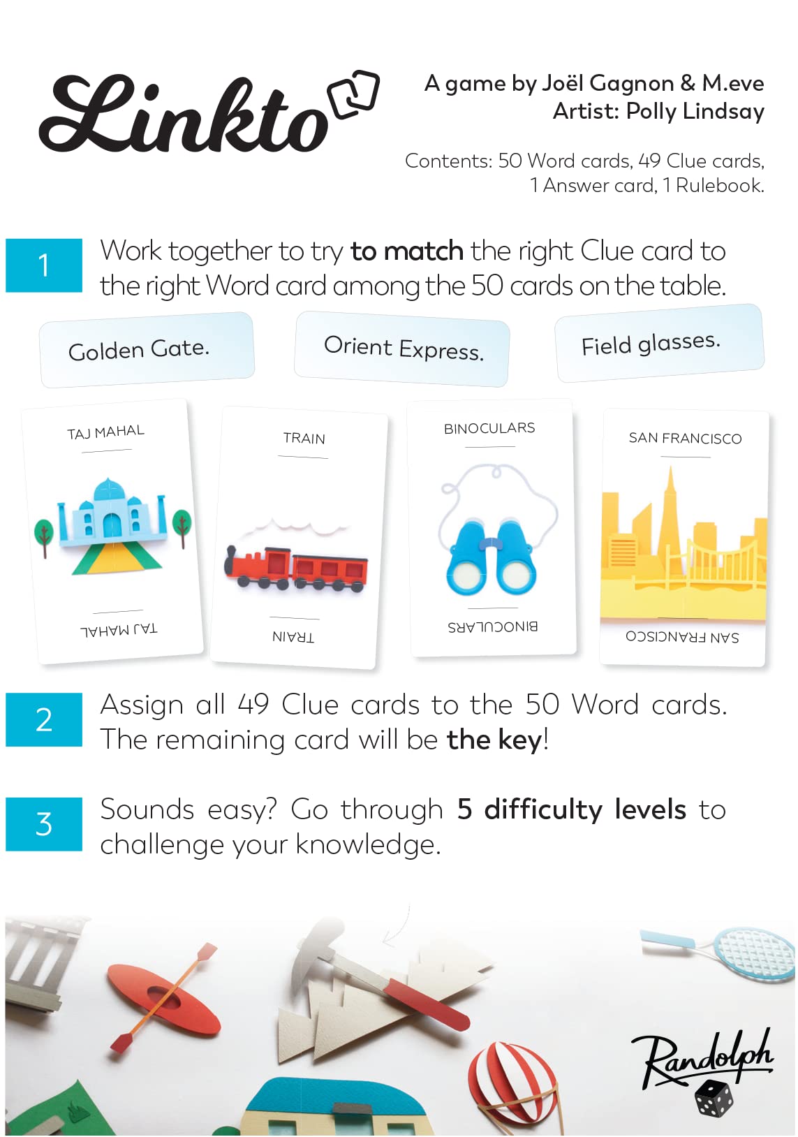 Linkto Travel | Trivia Game for Teens and Adults | Ages 10+ | 1 to 10 Players | 30 Minutes